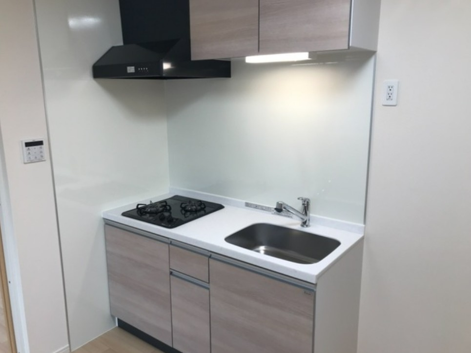 府中市美好町３丁目のアパートのキッチン|管理会社施工イメージ