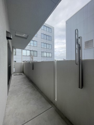 ノーブル徳川のバルコニー