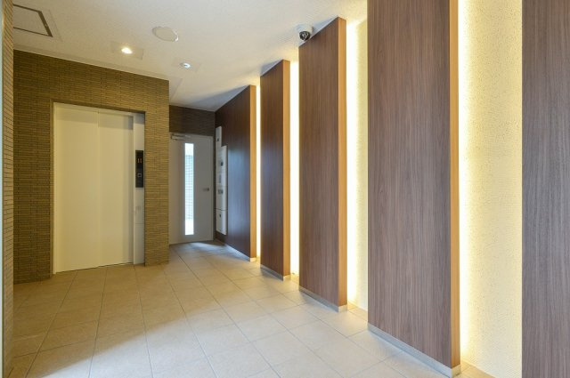 ノーブル徳川のロビー