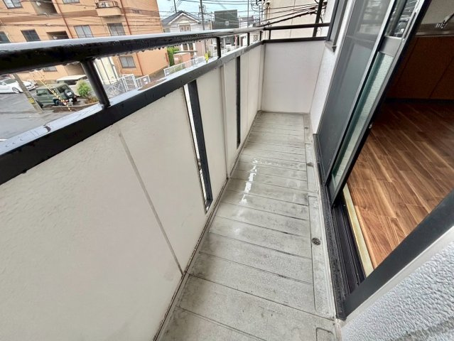 ハイカムールエレガンスのバルコニー