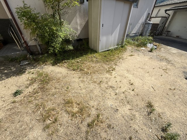 夢前町古知之庄貸家の駐車場
