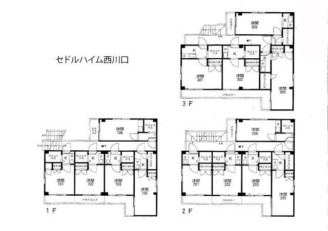 セドルハイム西川口の間取り