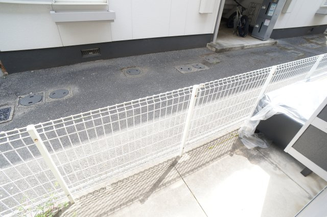 メゾン法蓮Ａのバルコニー