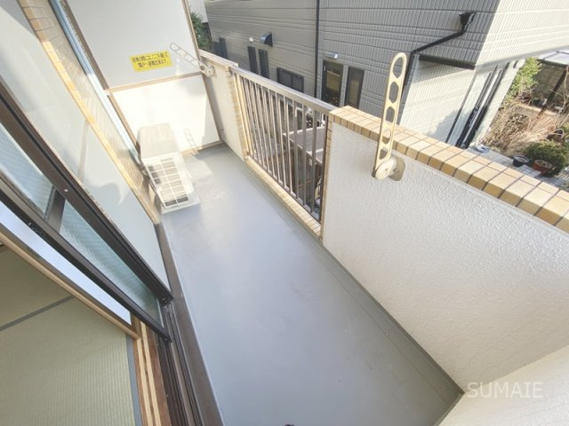 カサグランデ大宮のバルコニー|バルコニースペース！