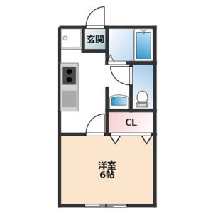 グリーンハイツの間取り