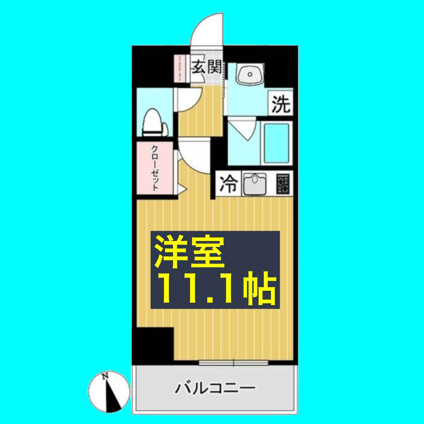 SHOKEN Residence名古屋今池の間取り