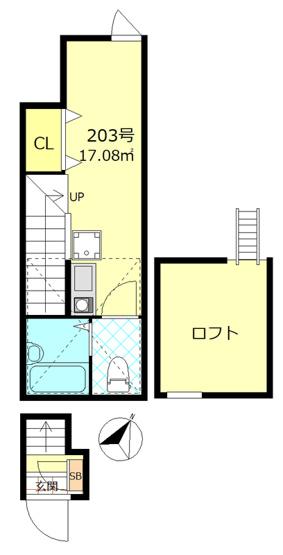 【間取り】 | FERIO谷中公園