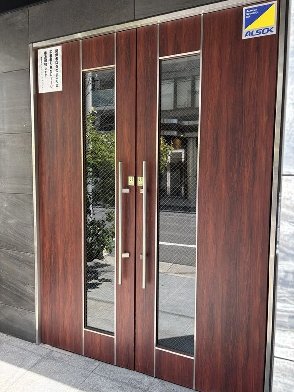 レピュア錦糸町のエントランス