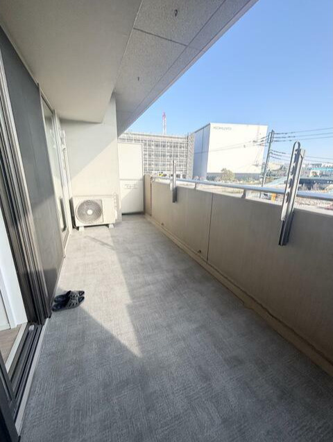 オーベル東陽町ファインレジデンスのバルコニー