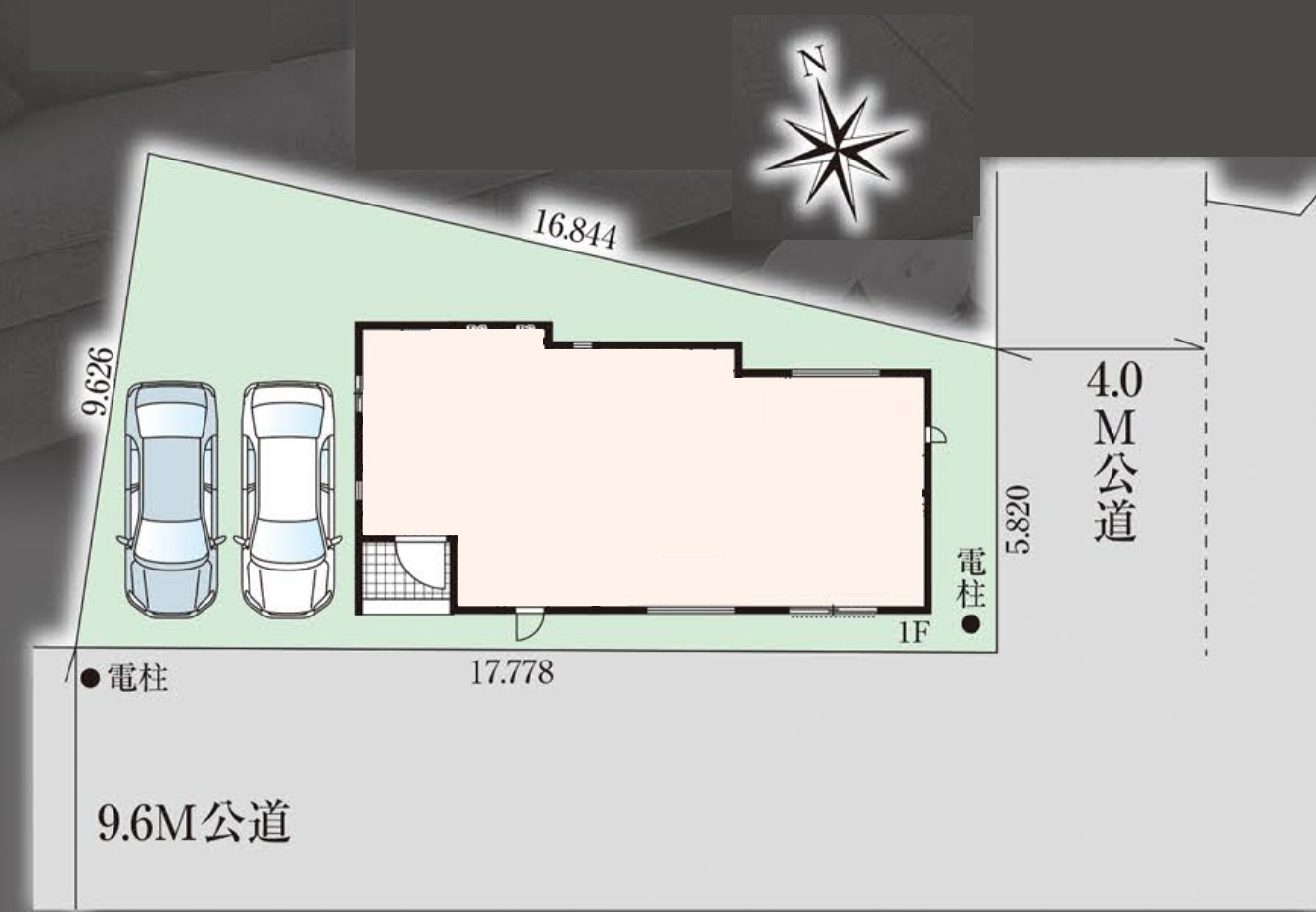三郷市鷹野５丁目新築戸建【鷹野小学校：8分】の区画図|区画配置図