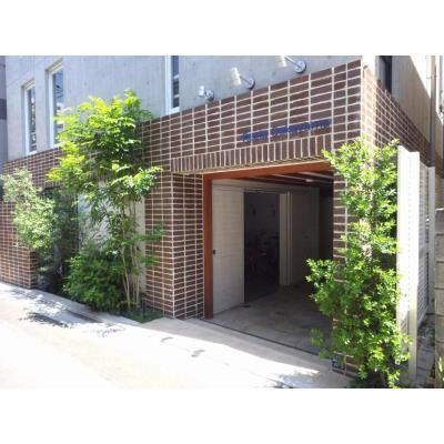 レピア大岡山のエントランス