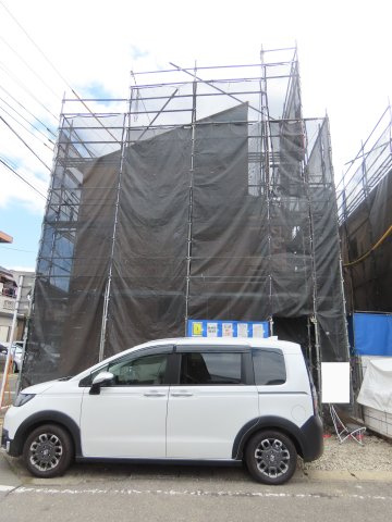 坂戸市泉町新築戸建の外観|同現場物件１号棟