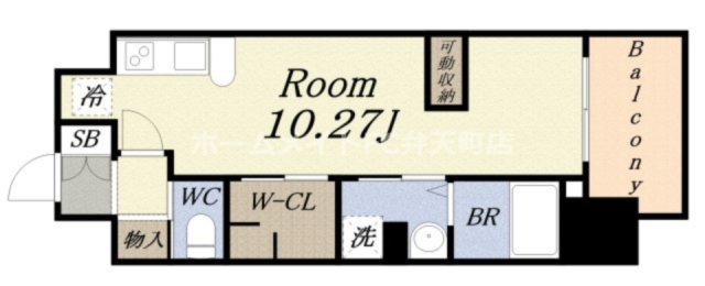【間取り】 | エステムコート大阪・弁天町
