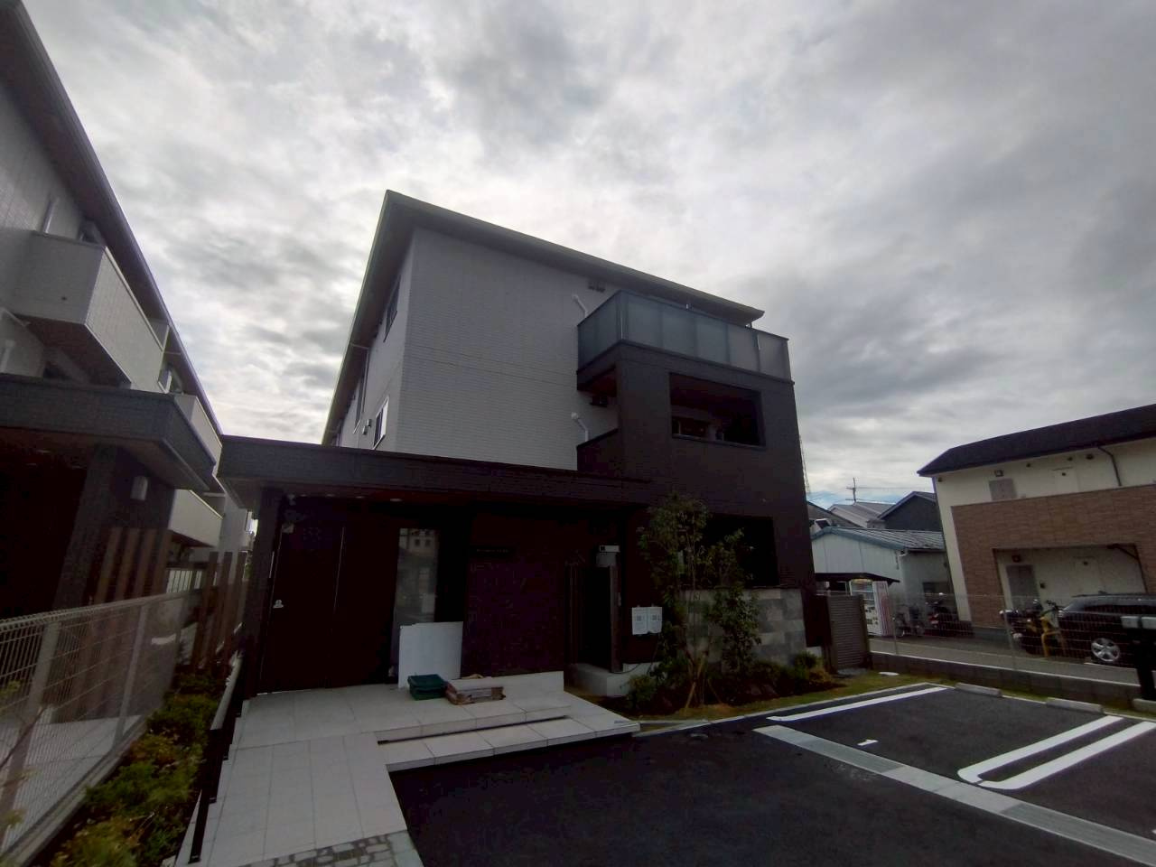 D-residence高槻市下田部B棟の外観