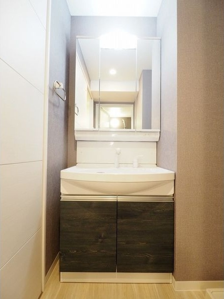 プロシード金山3の洗面所