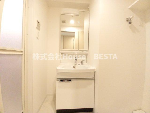 スワンズシティ神戸湊川Ⅱの独立洗面台