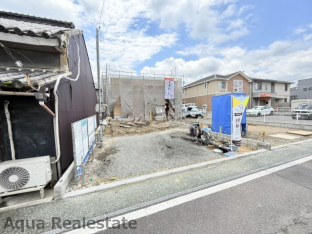 坂出市元町２丁目の新築一戸建の前面道路含む現地写真|前面道路含む現地写真です