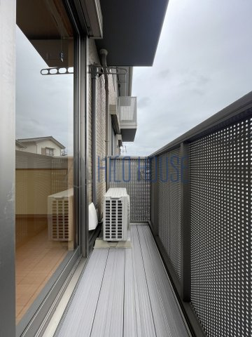 メゾンシルクのバルコニー