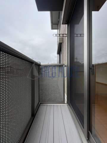 メゾンシルクのバルコニー