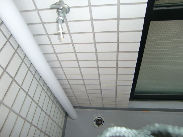 メゾン・ド・エクランのバルコニー|洗濯機置場