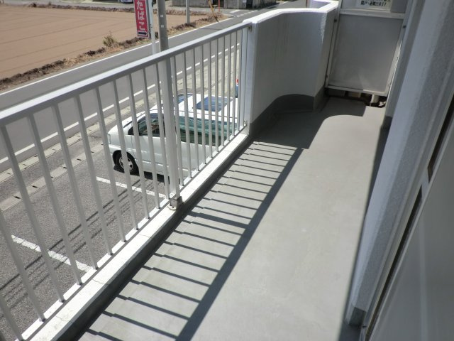 ヴィラ・デステのバルコニー