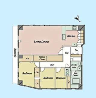 【間取り】 | 五反田ガーデンハイツ