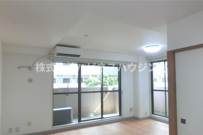 コスモ南柏のバルコニー