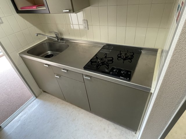 川崎市多摩区登戸の賃貸マンションのキッチン