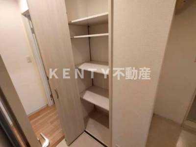 【収納】 | シークレットプラザ東六郷 | 小物を収納するのに便利です