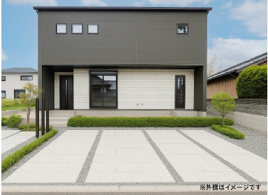 仲介手〇料不要　i-passo北区明徳町3号地【川上小・北部中】の外観パース|外観パースです