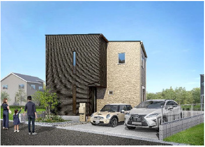 仲介手〇料不要　i-passo北区高平２丁目１号地【高平台小・京陵・竜南中】の外観パース|外観パースです