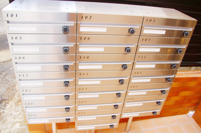 ハウスVESTAのその他共用部分|ポスト