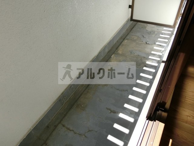リーベハイツ青山のバルコニー