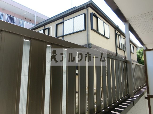 リーベハイツ青山のバルコニー