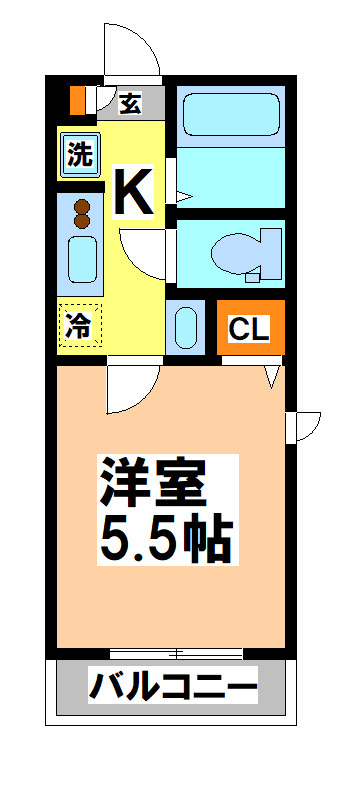 小金井市東町４丁目のアパート