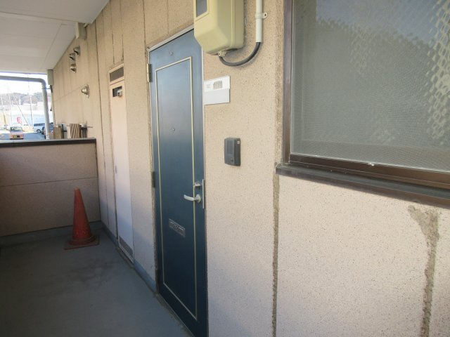 森谷マンションのバルコニー