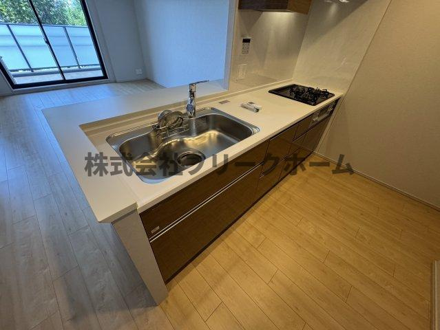 武蔵野市境２丁目の賃貸マンションのキッチン