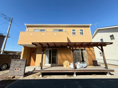 【外観】 | 【オール電化・ウッドデッキ付】みどり市笠懸町西鹿田　中古戸建
