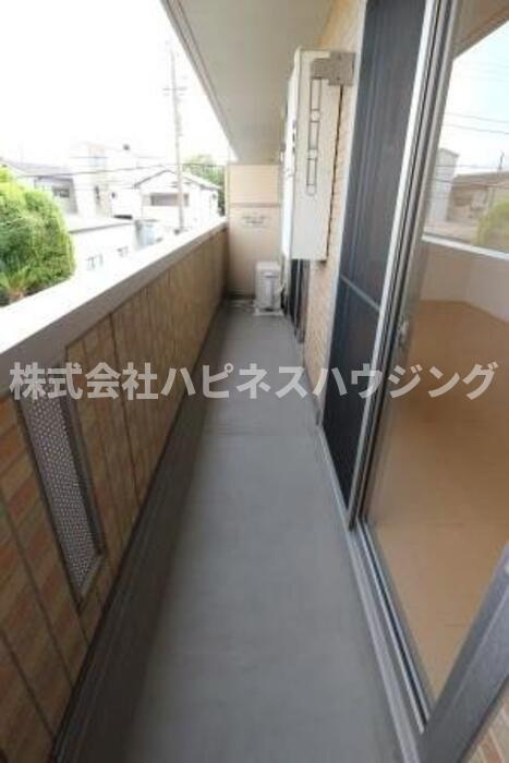ソレーユソシア柏のバルコニー
