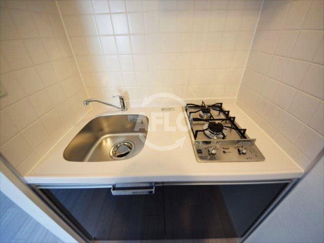 スワンズシティ中之島クロスのキッチン|スワンズシティ中之島クロス　2口ガスシステムキッチン