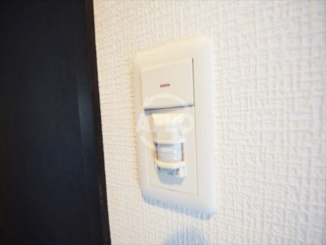 スワンズシティ中之島クロスの設備|スワンズシティ中之島クロス　玄関人感センサーライト