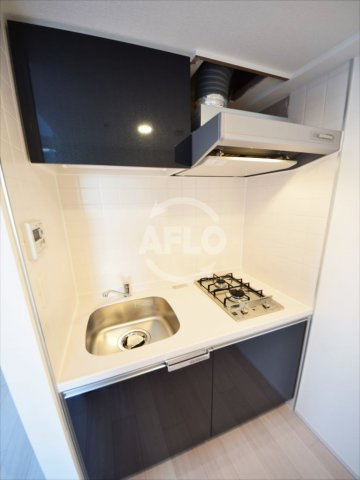 スワンズシティ中之島クロスのキッチン|スワンズシティ中之島クロス　2口ガスシステムキッチン