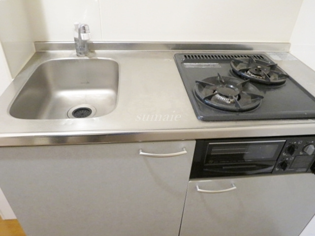 セレーノのキッチン|反転タイプのお部屋の写真です。