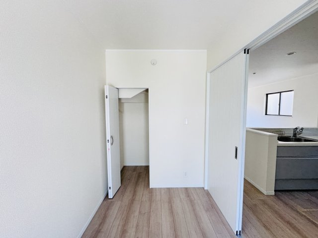 柏市大室新築戸建の収納|1F4帖フリールーム収納