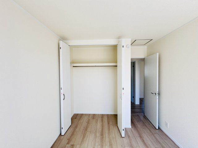 柏市大室新築戸建の収納|6帖寝室収納