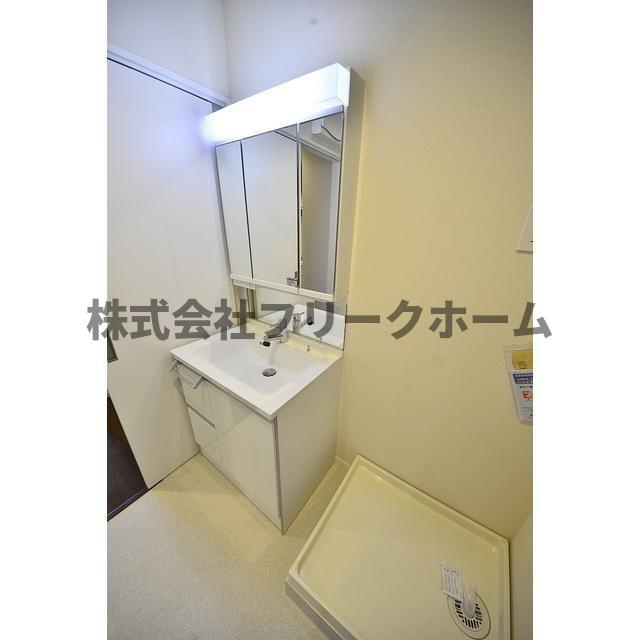 杉並区久我山２丁目の賃貸マンションの洗面所