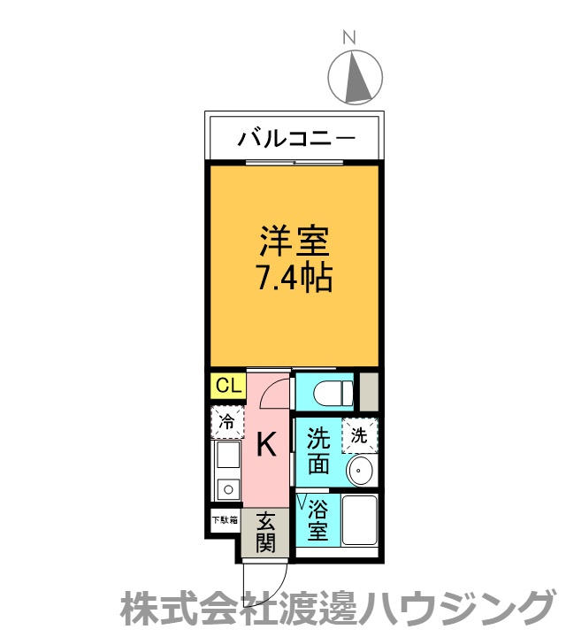 ロイヤルコート千里山の間取り