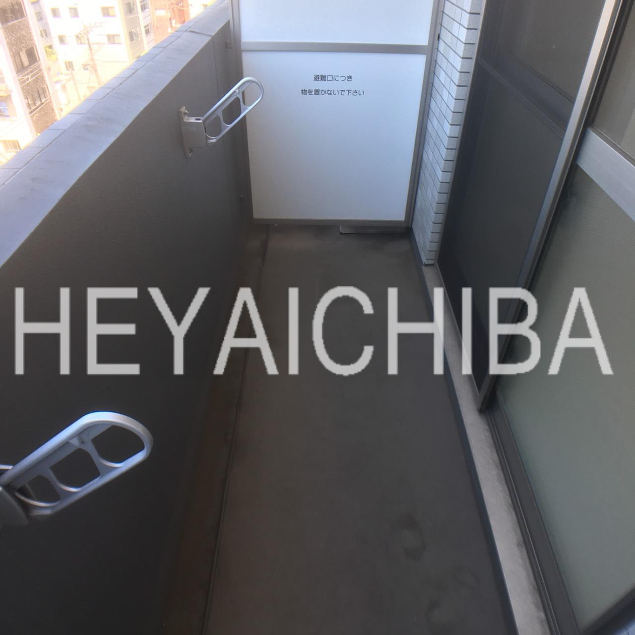 Rising place浅草五番館のバルコニー