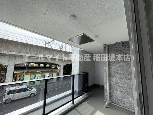 稲城市東長沼の賃貸マンションの展望