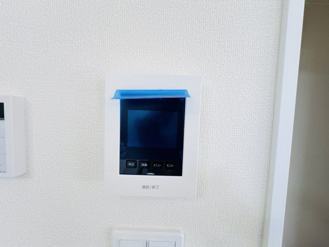 柏市大室新築戸建のセキュリティ|来客時も安心のTVモニター付きインターフォン